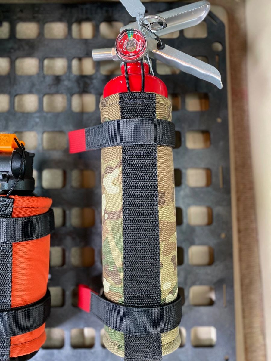 Extinguisher Roll Bar Mount PALS/MOLLE Compatible 2.5 LB